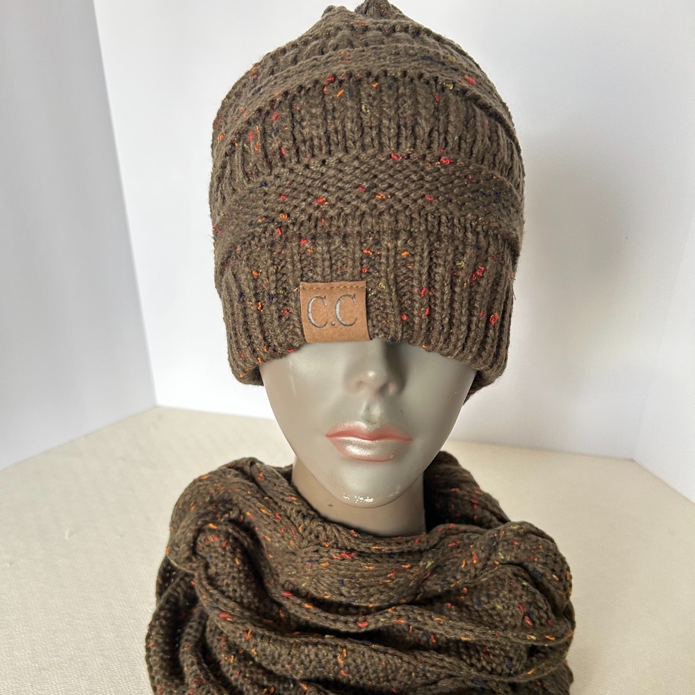 Hat and scarf set